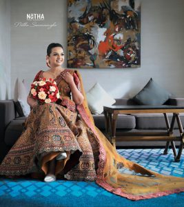 Bride and groom Homecoming shoot by Natha Photography in Sri Lanka
